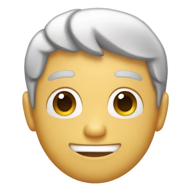 Emoji estilo kawai sticker