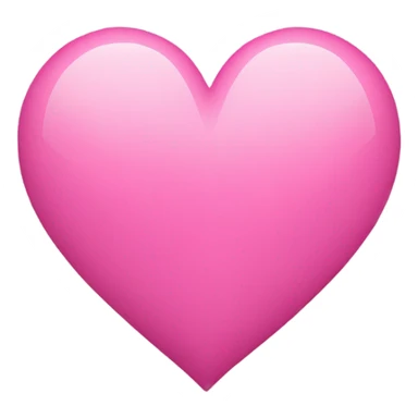 pink heart with one crack line from middle sticker