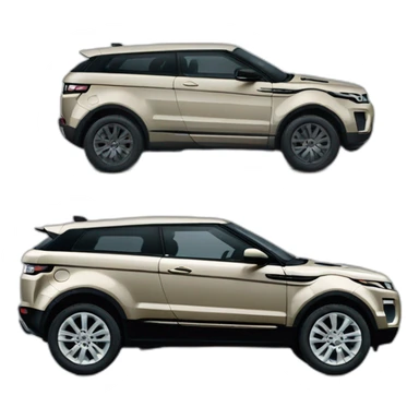Land Rover evoque sticker