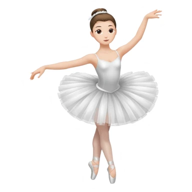Ballet dancer sticker