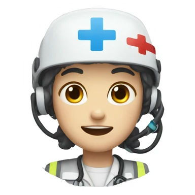 ambulance pleasure emotion sticker