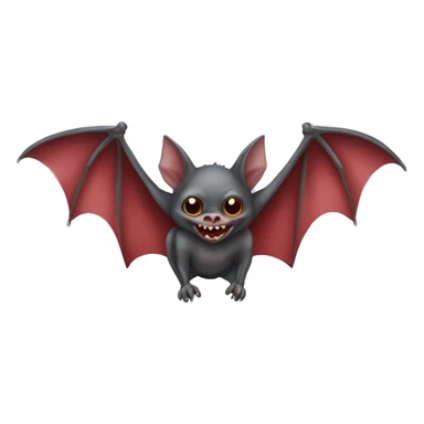 Vampire bat sticker