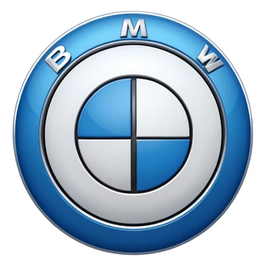 BMW logo emoji sticker