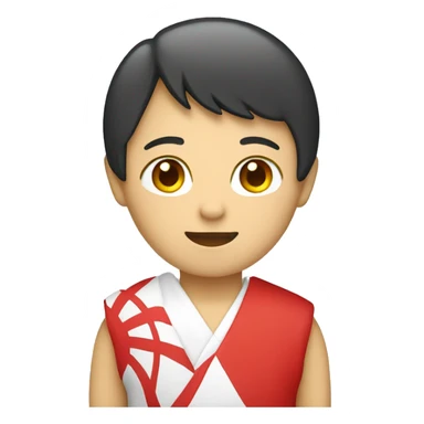 Human with a Japan flag sticker