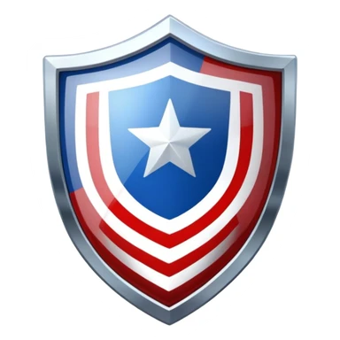 American shield sticker