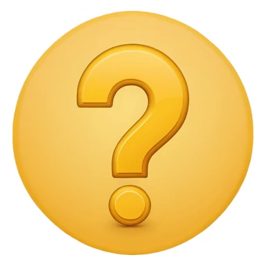 make question sign emoji sticker