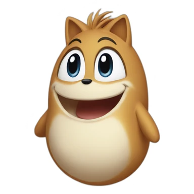 Pregnant Sonic sticker