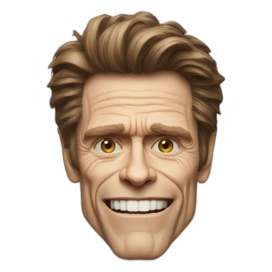 Willem Dafoe emoji sticker