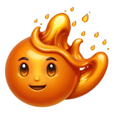 molten metal sticker