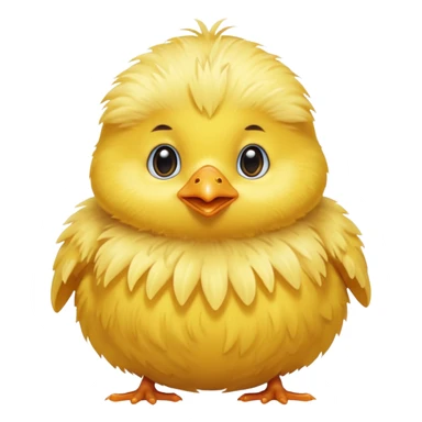 a baby chick sticker