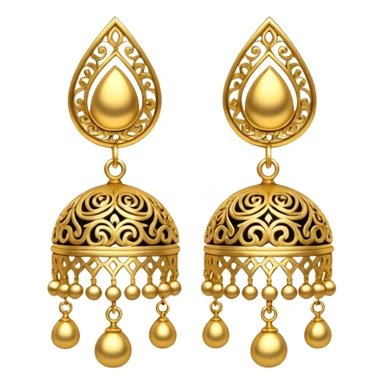 Jhumka emoji sticker