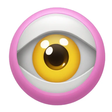 contact lens case sticker