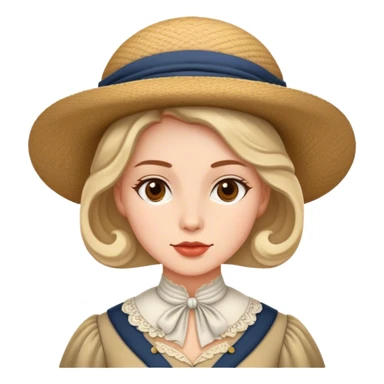 Founding father as a woman  sticker