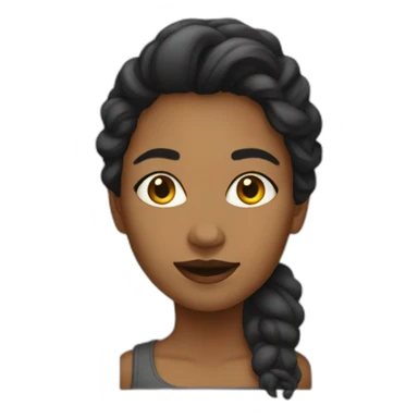 Female artist  sticker