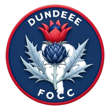 Dundee FC badge sticker
