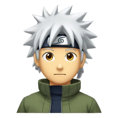 Naruto avec les cheveux de songokou sticker