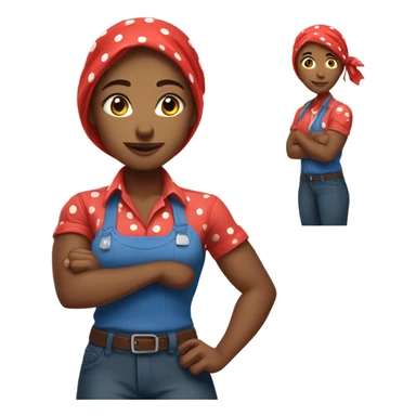 Rosie the Riveter sticker