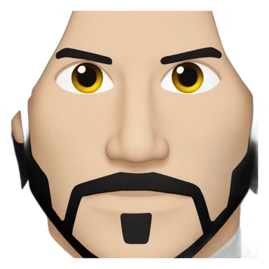 John wick face sticker