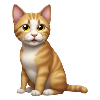 Cat on steroids sticker