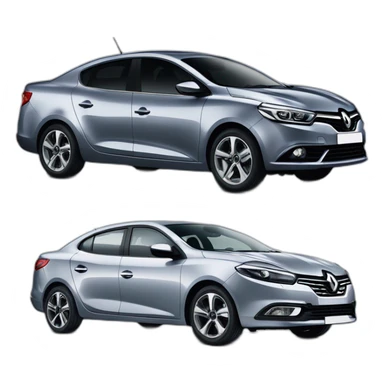 renault samsung sm3 vs renault fluence sticker