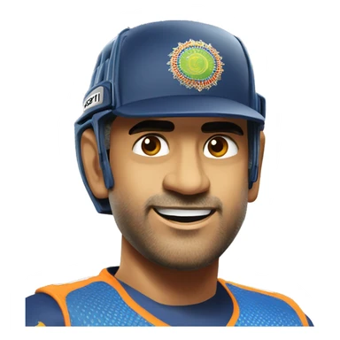 CSK Ms dhoni sticker
