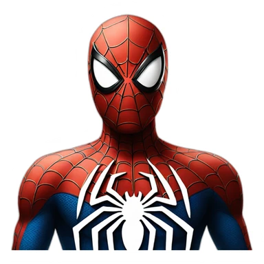 Spider man with tattoo sticker