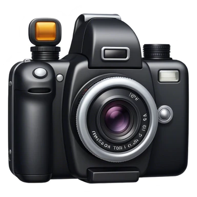 black-backed camera sticker