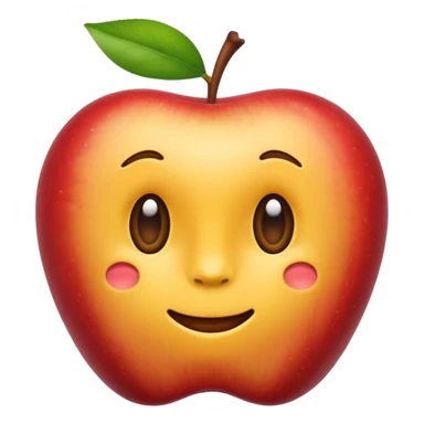 Emoji of propast macochs in Apple style sticker