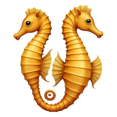 Sea horse sticker