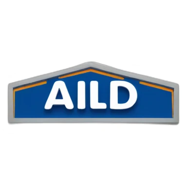 "Aldi" store sticker