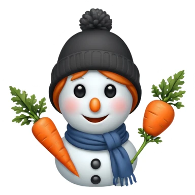 snowman with outfits  sticker