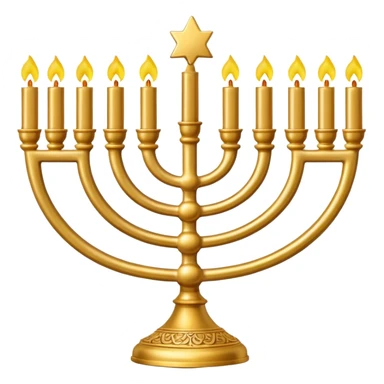 The Menorah sticker