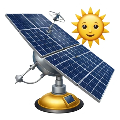 GPS-satellite system sticker