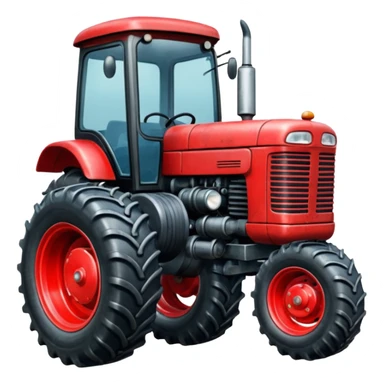 Red tractor sticker