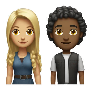 mixed girl and white man in e36 sticker