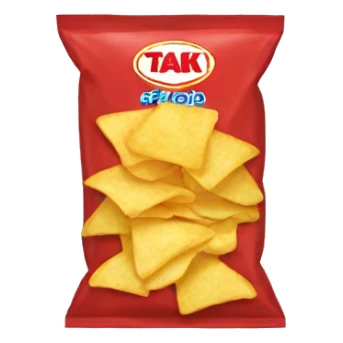 Taki Chips Bag sticker