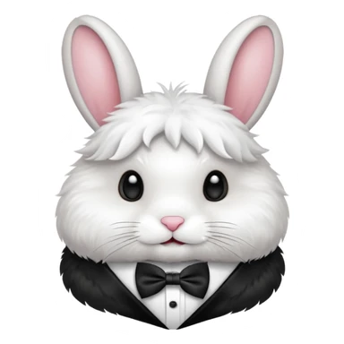 Coelho de laço sticker