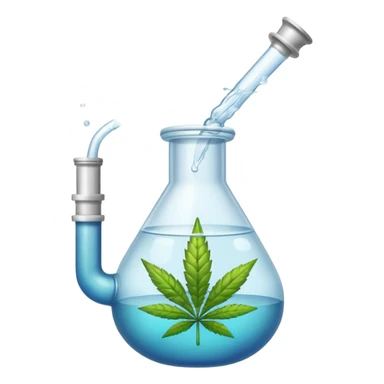 Weed bong sticker