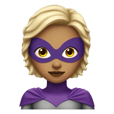 superhero female sticker