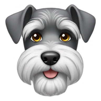 zwergschnauzer sticker