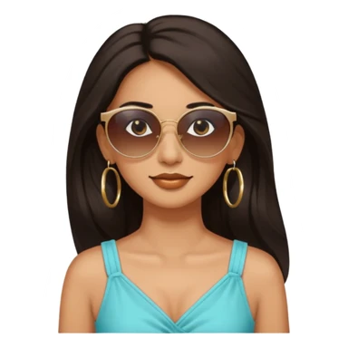 Baddie from the south sticker