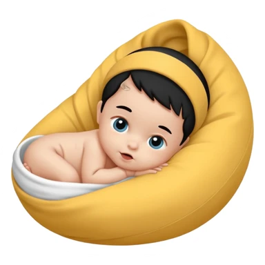 Newborn B&W Photoshoot sticker