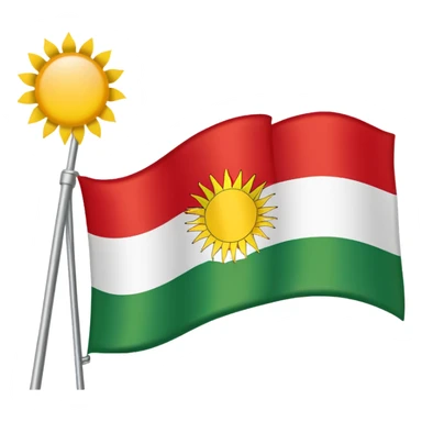 Drapeau Kurdistan sticker