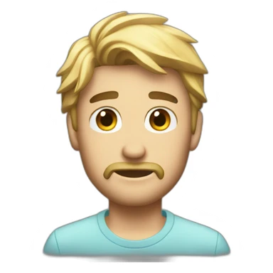 steve full diamante sticker