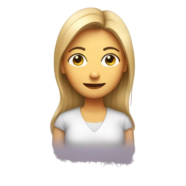 My wife is my world drawn as a character sticker