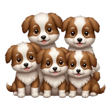 Puppies sticker