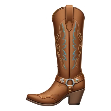 cowgirl boots sticker