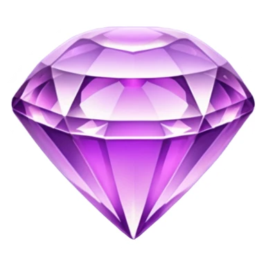 Purple gem card sticker