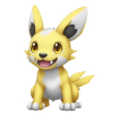 cute cool Digimon-Fakemon-animal full body sticker