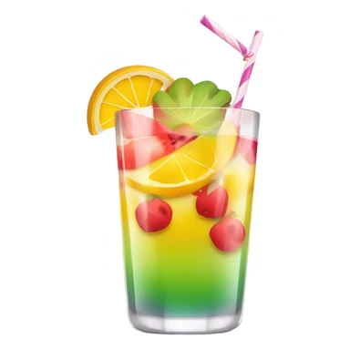Fruity drink alcohol  sticker